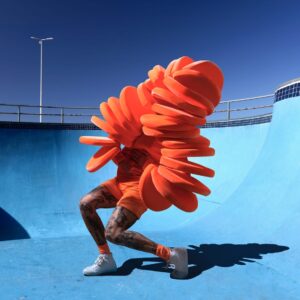 Gerwyn Davies' Vivid Costumed